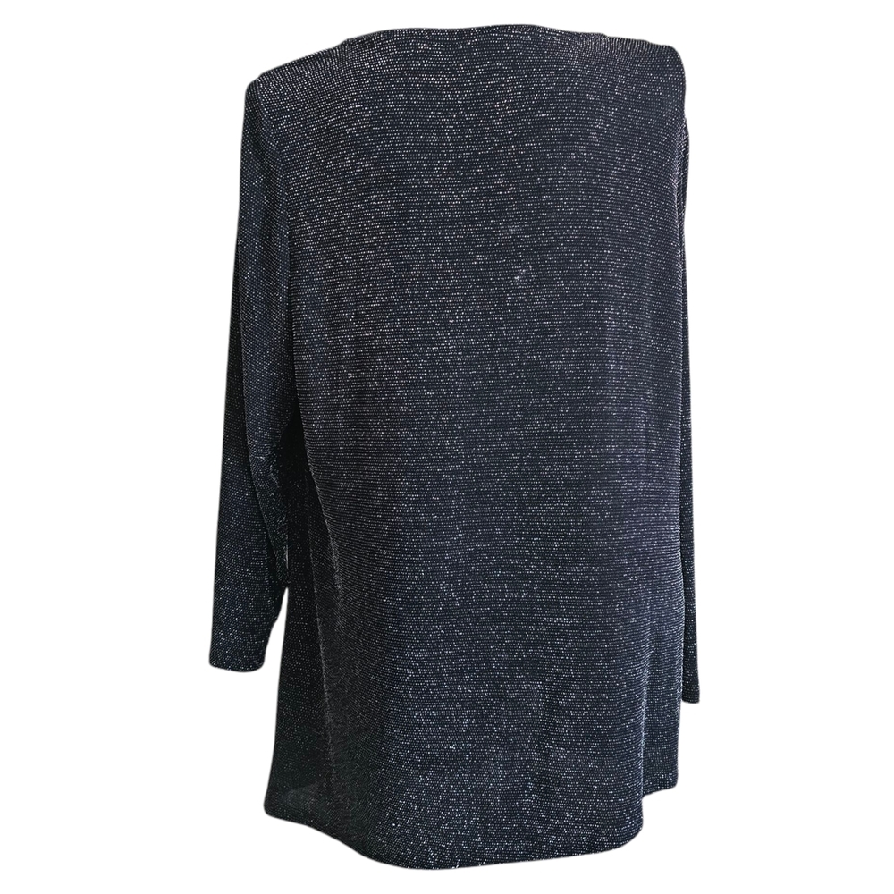 Calvin Klein Women's Sheer Shimmer Blouse - Size 1X - Picture 2 of 7